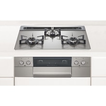 ハーマン piattovari 3口W600 シルバー DS3620WAP2STE-13A