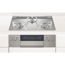 ハーマン piattovari 3口W600 シルバー DS3620WAP2STES-LP