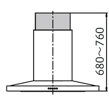 ダクトカバー CDCH-195S4（天井取付用）