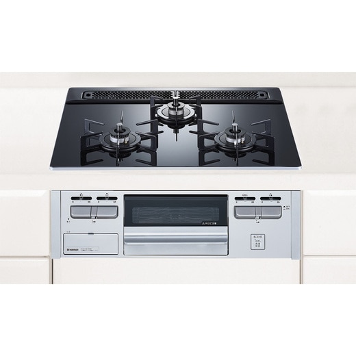 ハーマン ガラストップ 3口W600 DG32V3VP1SV-13A(KK08680)｜キッチンの 
