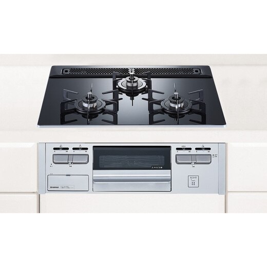 ハーマン ガラストップ 3口W600 DG32V3VP1SV-LP(KK08681)｜キッチンの 
