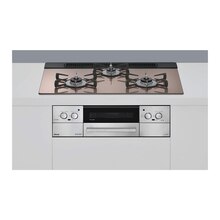 リンナイ リッセ 3口W750 ピンク RHS71W42J2RSTW-LP(KK08692