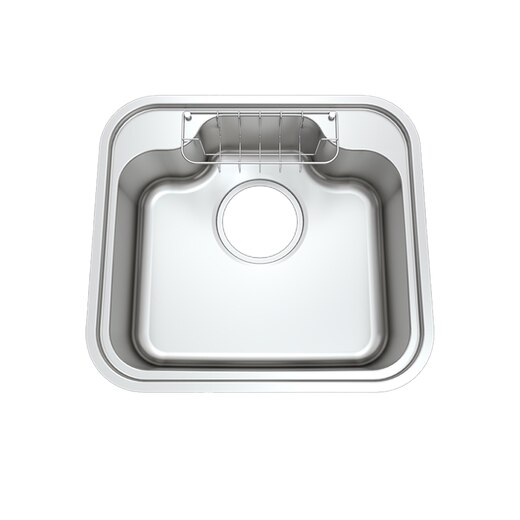 Adシンク N520BIA（水栓穴 左）+排水トラップ(KK16879B