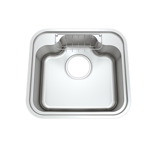 Adシンク N520BIA（水栓穴 右）+排水トラップ(KK16879C