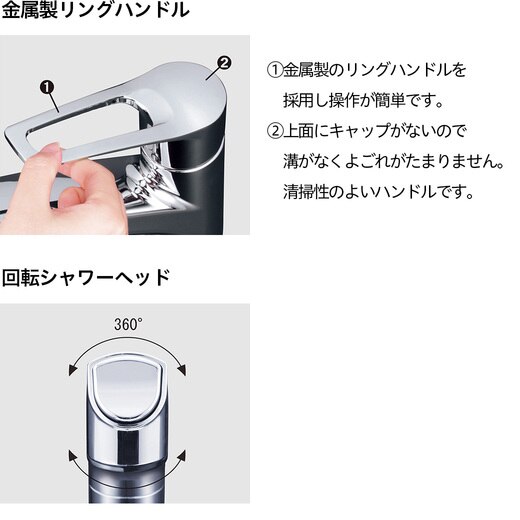 KVK シングルレバー式シャワー付混合栓 KM5021TMI(KM5021T)｜キッチン 