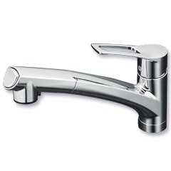 KVK シングルレバー式シャワー付混合栓 KM5021TMI(KM5021T)｜キッチン  