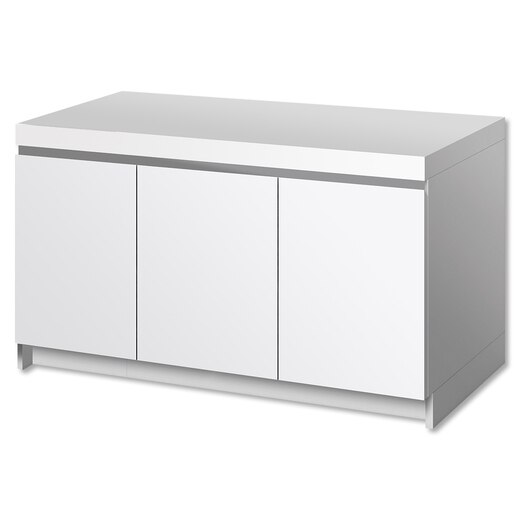 ホテル洗面台W1200 ホワイト(KT02789)｜洗面所・水回りの通販 