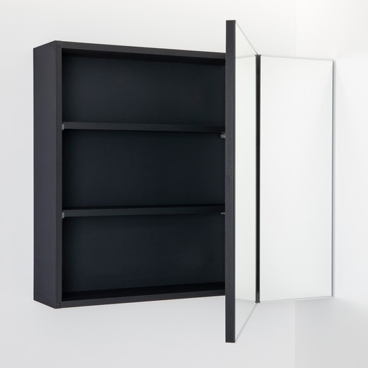 ※写真はKT03469BM：プレーンVミラーボックスW750（二面鏡）です