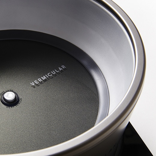 「新品未使用」バーミキュラ　ライスポット5合　グレー バーミキュラ ライスポット(5合炊き)[トリュフグレー］ | バーミキュラ