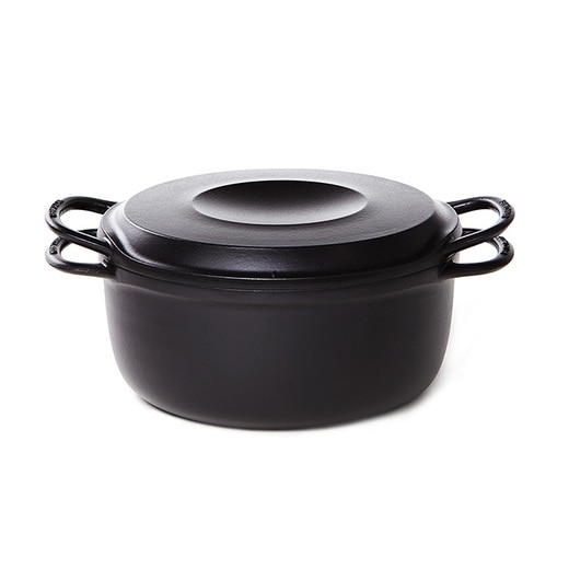 ポットの様子（鋳物ホーロー鍋）