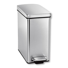 ステップダストボックス 10L シルバーステンレス