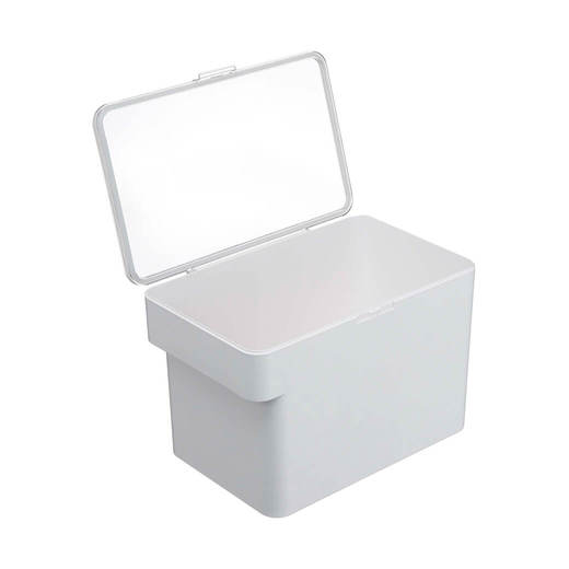 密閉 シンク下米びつ 5kg ホワイト(KT19899)｜キッチンの通販