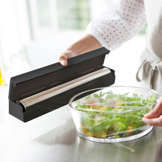 マグネットラップケース L ブラック(KT19969)｜キッチンの通販