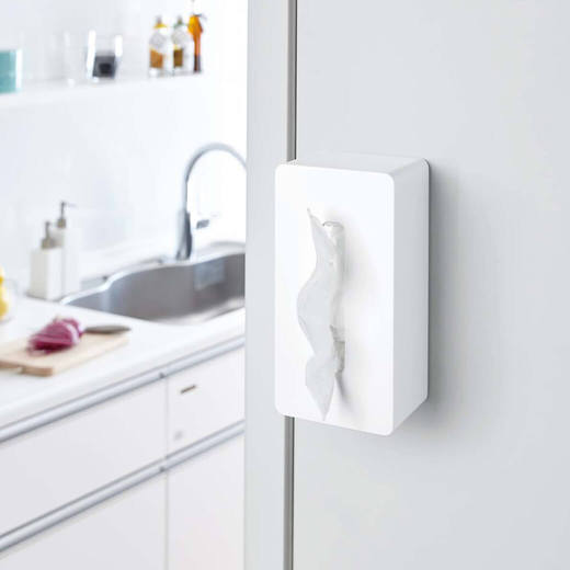 マグネットティッシュケース ホワイト(KT20109)｜キッチンの通販