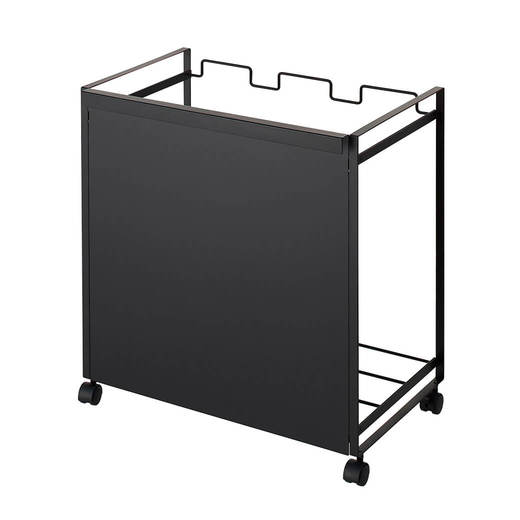 目隠し分別ダストワゴン3分別 ブラック(KT22119)｜キッチンの通販