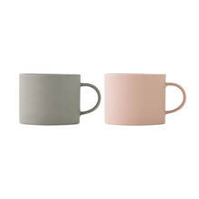 MUG 380 グレイ×ピンク