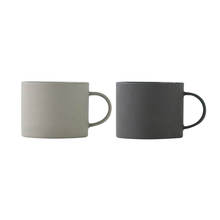 MUG 380 グレイ×ブラック