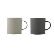 MUG 330 グレイ×ブラック