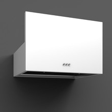 ミニマルスリム6040MW マットホワイト 右排気用