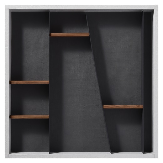 仕切りを斜めにしたりアレンジ自在です