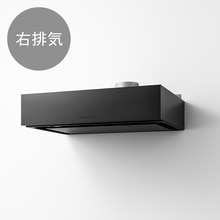 な*お様 ミラタップ　レンジフード　未使用品　品番 LAFL3901rb ラフィット 右排気 W900 ブラック(LAFL3901RB)｜キッチンの通販