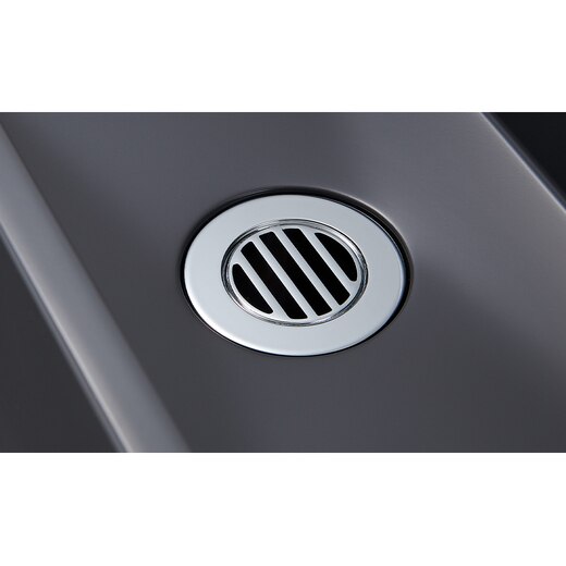 レプトカウンター置型 グレー 水栓シルバー 樹脂Sトラップセット