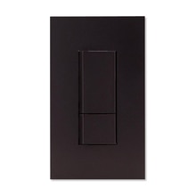 NKスイッチ・コンセントカバー+3路スイッチダブルセット ブラックセット