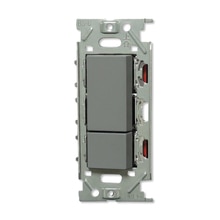 NK3路スイッチダブルセット グレー