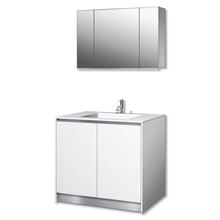 プレーンV900フルセット ホワイト/開き/リネア水栓