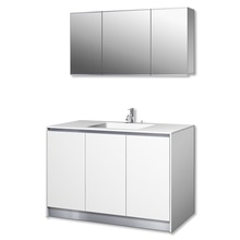 プレーンV1200フルセット ホワイト/開き/リネア水栓