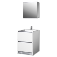 プレーンV600フルセット ホワイト/引出/リネア水栓