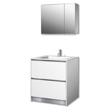 プレーンV750フルセット ホワイト/引出/リネア水栓