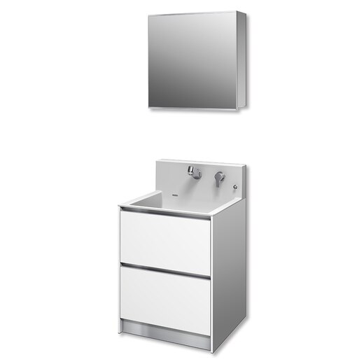 プレーンVアップライト600フル#ホワイト/引出/シングル引出(PLVUS10W  