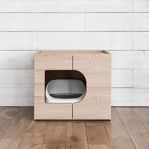 KARIMOKU CAT RESTROOM カリモクキャット シアーホワイト KARIMOKU CAT