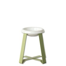 Food Stand S hightall オリーブ 陶器浅型