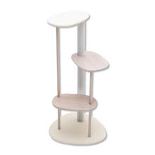 KARIMOKU CAT TREE ホワイト&シアーホワイト