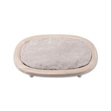 KARIMOKU CAT BED アイボリー&シアーホワイト