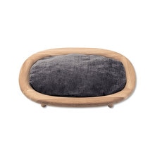 KARIMOKU CAT BED ダークグレー&ナチュラル
