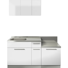 クドハーン W1650セット 引出し 左シンク ホワイト