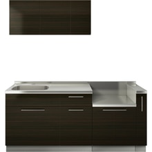 クドハーン W1950セット 引出し 左シンク ダーク
