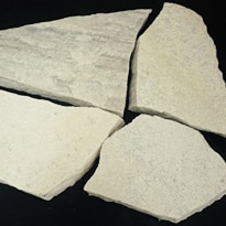 サンプル アルビノホワイト乱形石