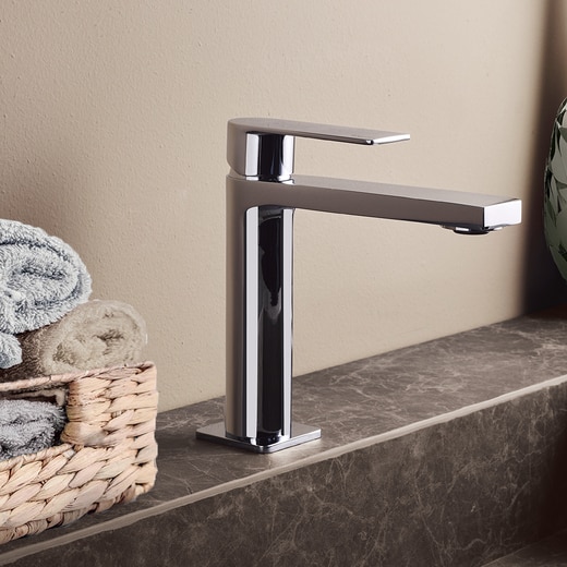 タンゴショート混合水栓(TA05739)｜洗面所・水回りの通販｜ミラタップ