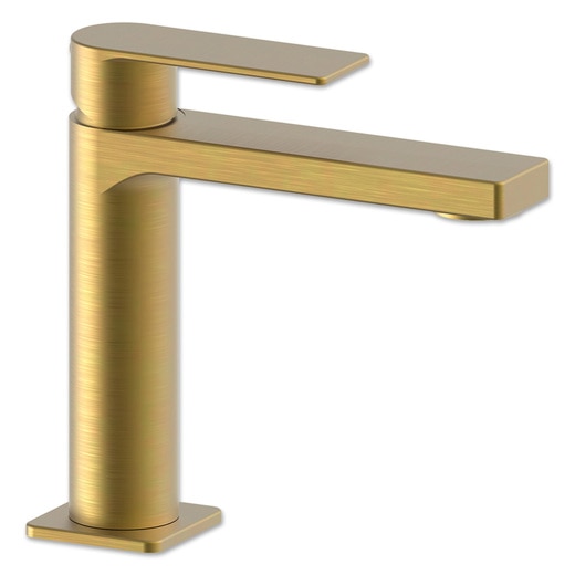  タンゴショート混合水栓  ブラッシュドゴールド