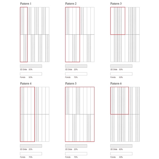 貼り合わせのパターン