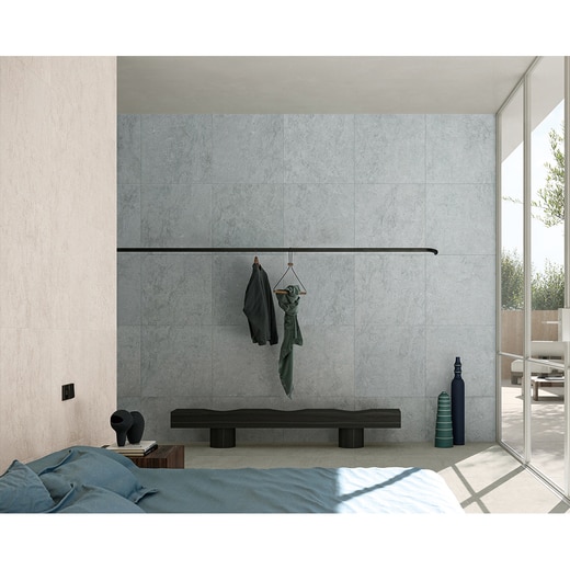 使用カラー：クライエ（手前壁）、シエル（奥壁）、グリーブ（床）