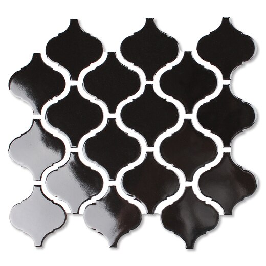 リッコモザイクアラビックブラック(TL92091)｜タイルの通販