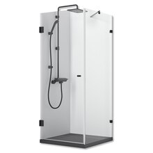 かんちゃん洗ブラック トラスパブラック ホワイト床(TS80BW)｜浴室（風呂・バスルーム