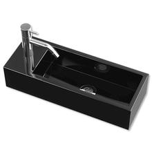 レプト手洗ボウル(ブラック)