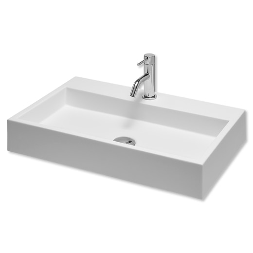 カリッサ600ホワイト カウンタートップ仕様│洗面ボウル（洗面器） 