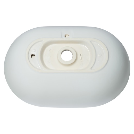 真裏から見た様子（カラー：ビアンコ）